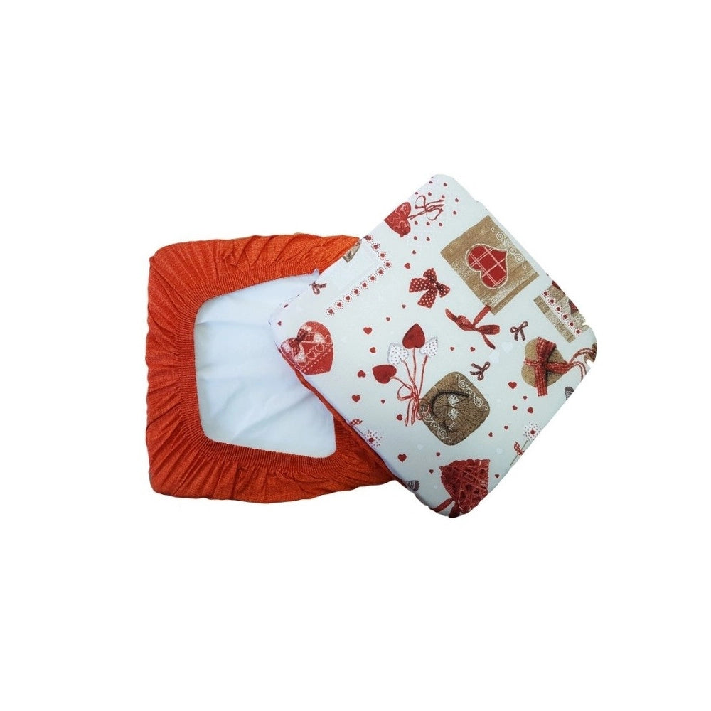 Trade Shop - Set 6 Copri Sedia Cuscini Con Elastico Cuscino Per Sedie Imbottito Sfoderabile -