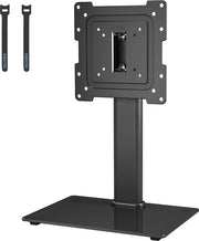 Sostegno per TV e monitor, per schermi LCD, LED, OLED e plasma da 17 a 43 pollici, piani e curvi, fino a 45 kg, con gomito di rotazione a 50 gradi, 3 posizioni di regolazione in altezza, fino a VESA 200x200.