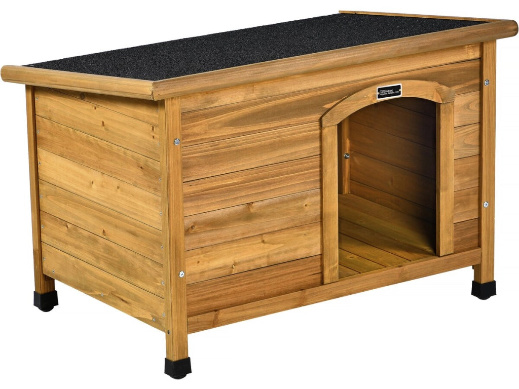 Cuccia per cani in legno "Max" - 85 x 57 x 58 cm - Marrone