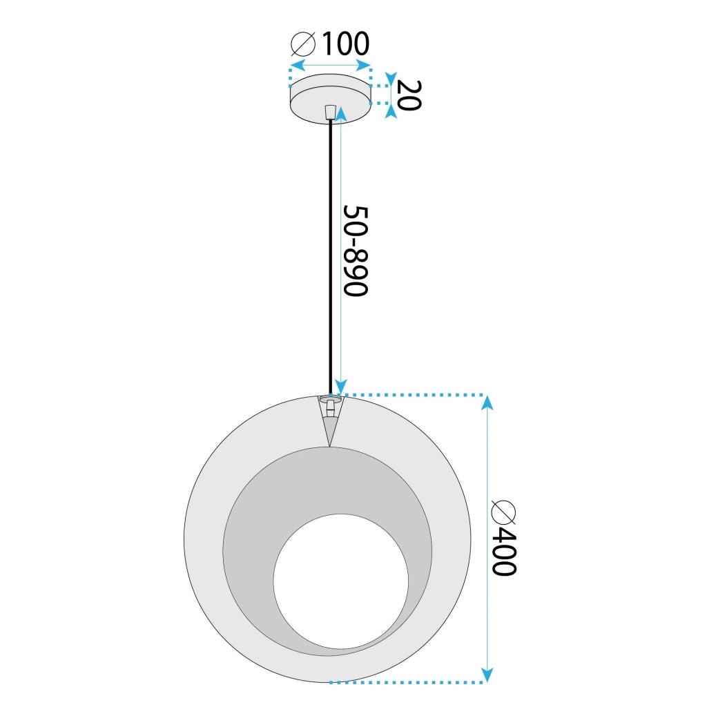 Lampada Da Soffitto APP1788-1CP Nature