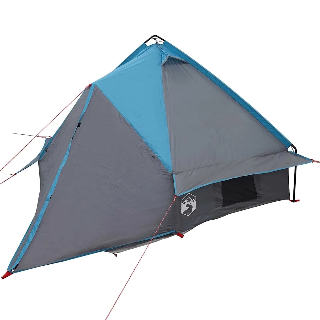Tenda Teepee per 4 persone Blu e Grigio 388 x 320 x 169 cm