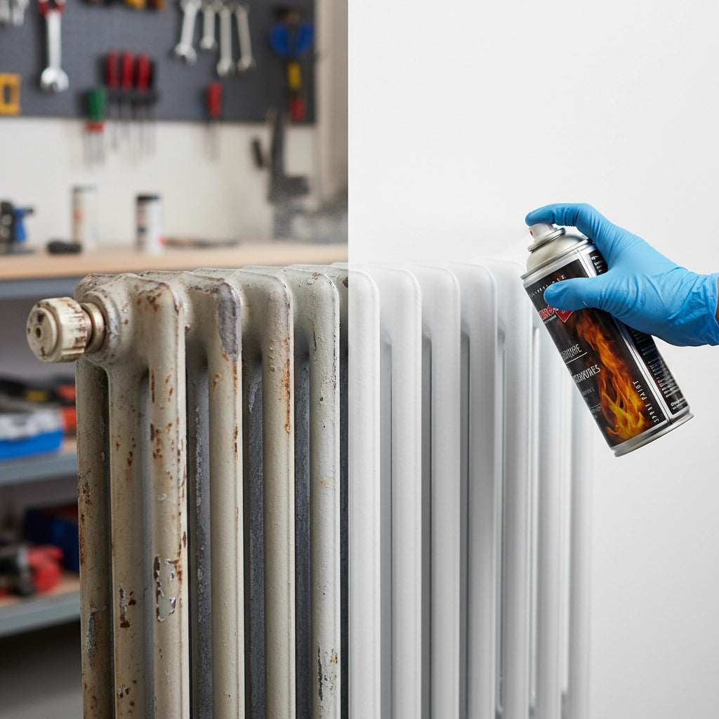 Vernice spray alte temperature bianco 400 ml