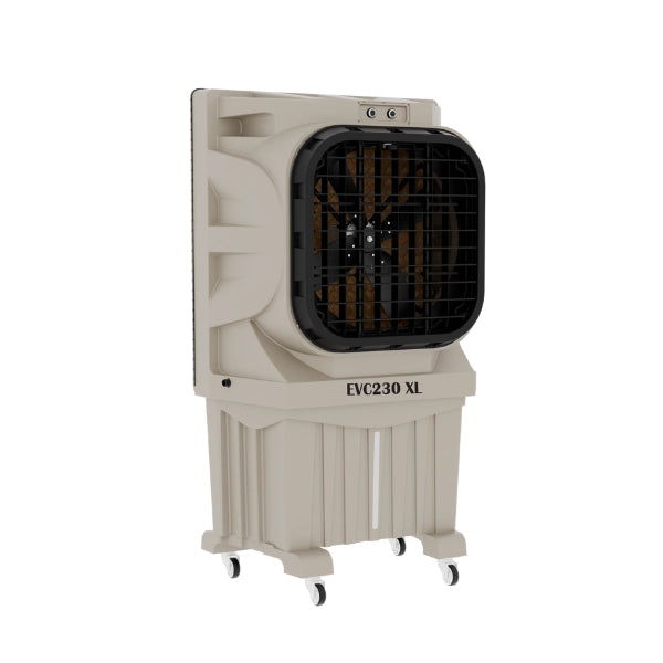 KRS EVC90 Raffrescatore evaporativo portatile in plastica 9.000 mc/h 805x600x1390 125l Beige