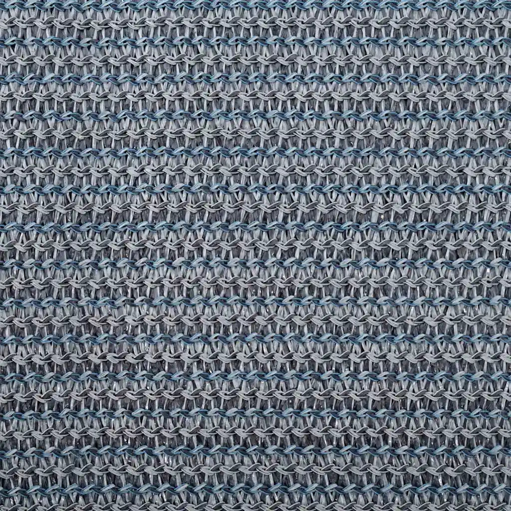 Tappeto da Tenda Blu e Grigio 400 x 400 cm Polietilene 42000180