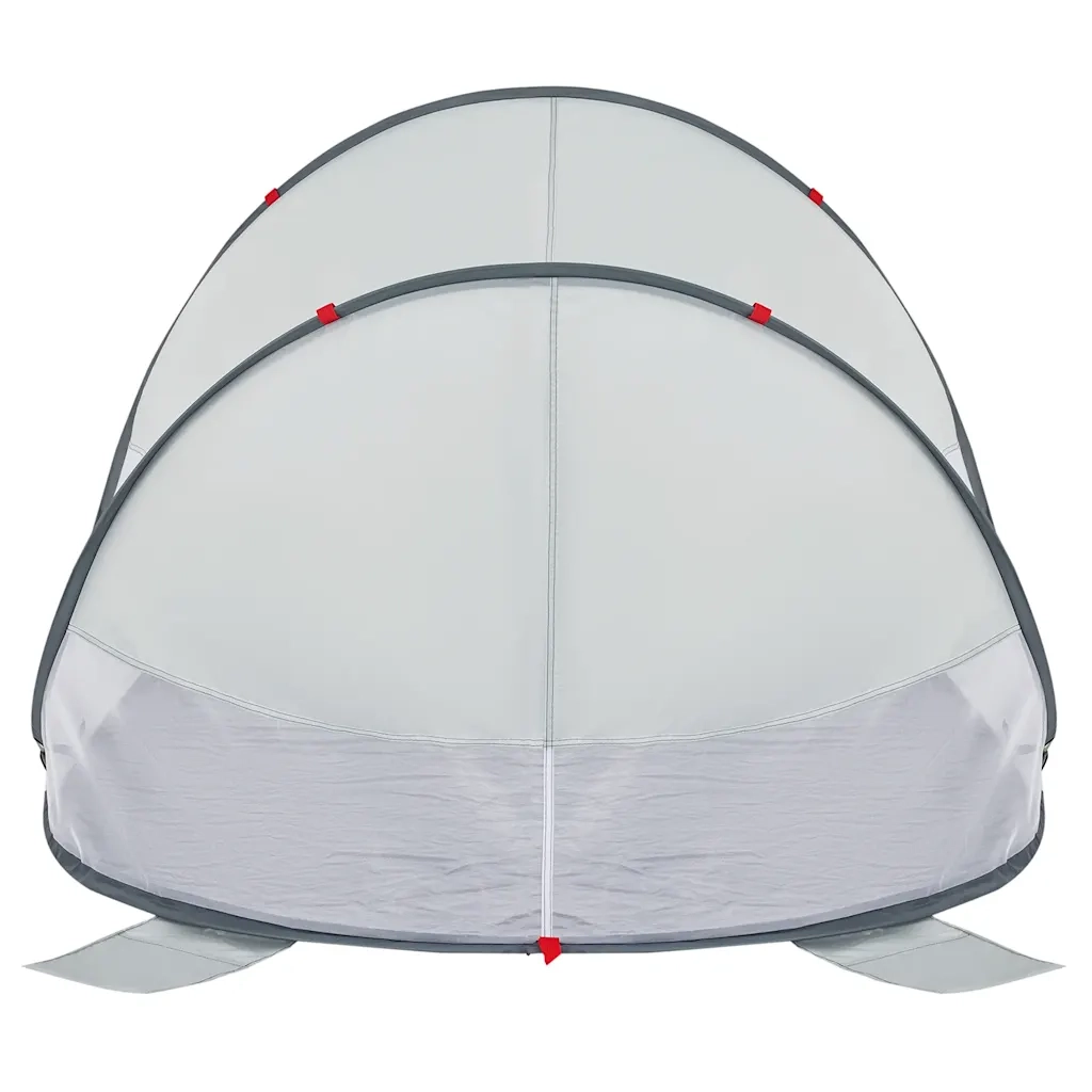 Tenda da Spiaggia Pop-Up Grigia Impermeabile
