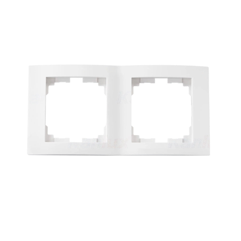 Kanlux LOGI cornice doppia verticale bianca mod.25122