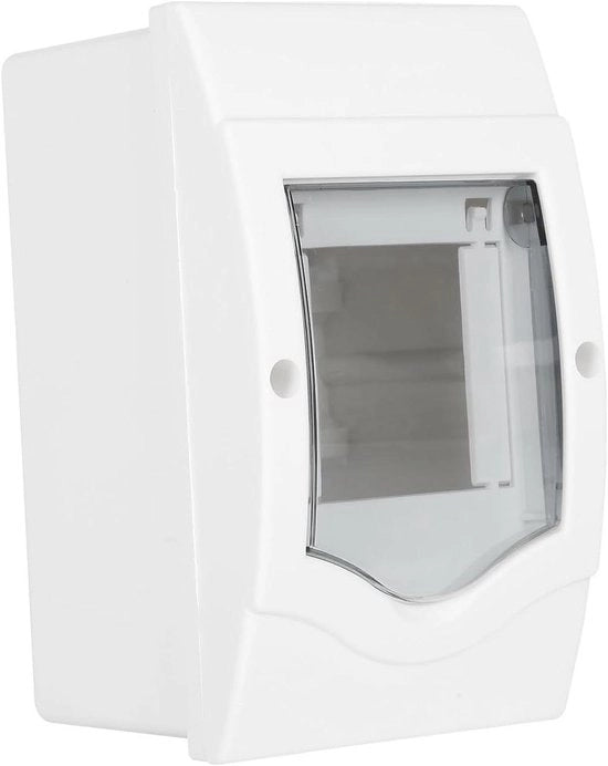 Unità di distribuzione garage Allecto Plus, per rail DIN, montaggio superficiale/nascondibile, adatto per 2-3 vie, codice prodotto non specificato.