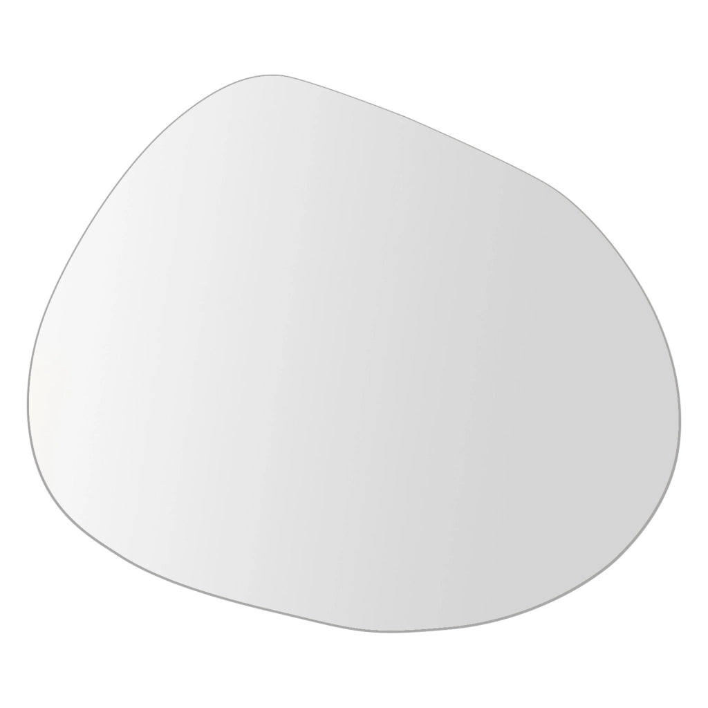Renate, Specchio Forma Ovale, 55x75h cm Nero