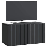 Mobile TV da Muro | Armadietto TV | Mobile Porta TV Nero 59,5 x 31 x 30 cm
