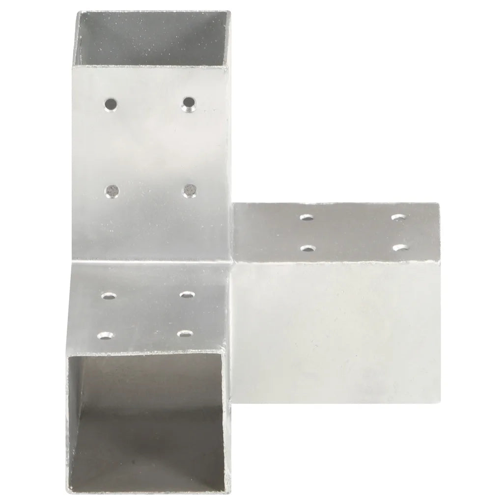 Connettore per Pali a Forma di Y in Metallo Zincato 81x81 mm 145465