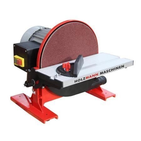 Holzmann TSM250_230V Levigatrice a disco 550 W 25,4 cm con tavola inclinabile ±45° e attacco aspirazione Ø 35 mm colore Nero