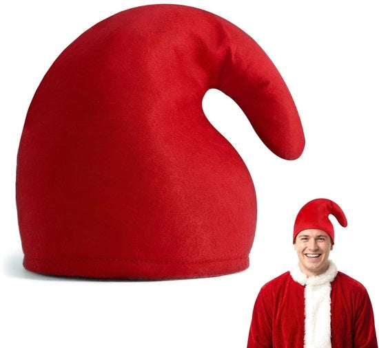 Cappello elfico per adulti, cappello punto per adulti, cappello punto, elfo, cappello di pelliccia per elfo, cappello per adulti, cappello elfo, abito elfo, accessori per Natale, carnevale, cosplay