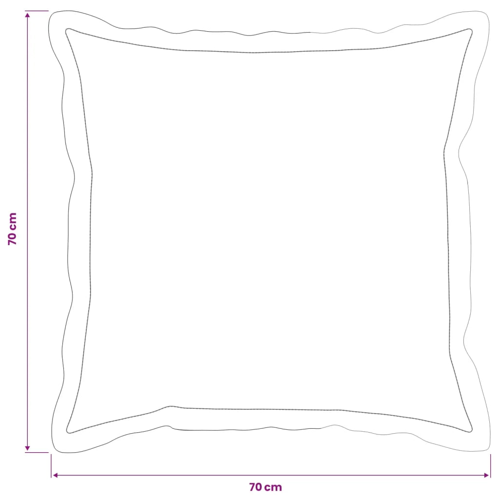 Federa 2 pcs HOUTEN Crema 70 x 70 cm 921517
