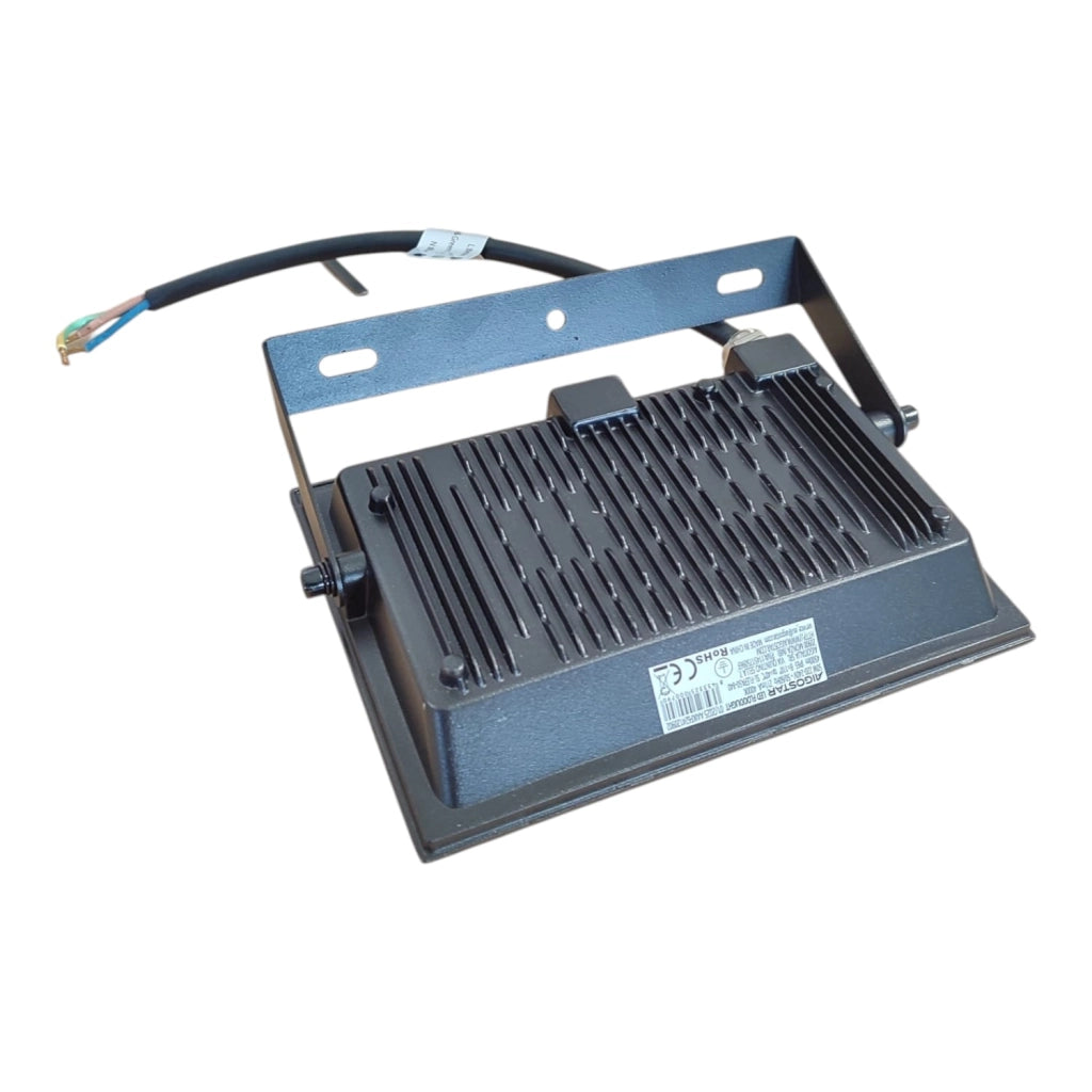 RIFLETTORE FARO LED 50W LUCE CALDA PER ESTERNO E INTERNO