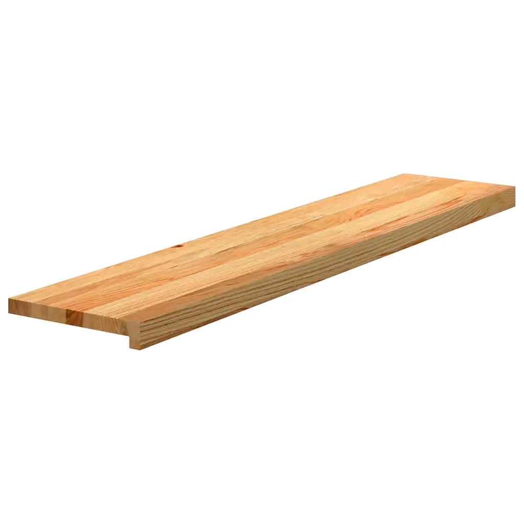 Gradini 12 pz Marrone Chiaro 120x30x2 cm Legno Massello Rovere 3282988