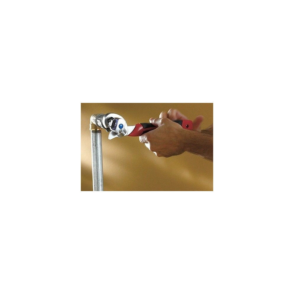 Trade Shop - Multi Chiave Chrome Dadi Bulloni 3 In 1 Universale Autoblocco Snap N Grip 2 Pz -