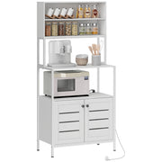 Mobile per microonde ¨C zephmum ¨C bianco 80x42x171cm