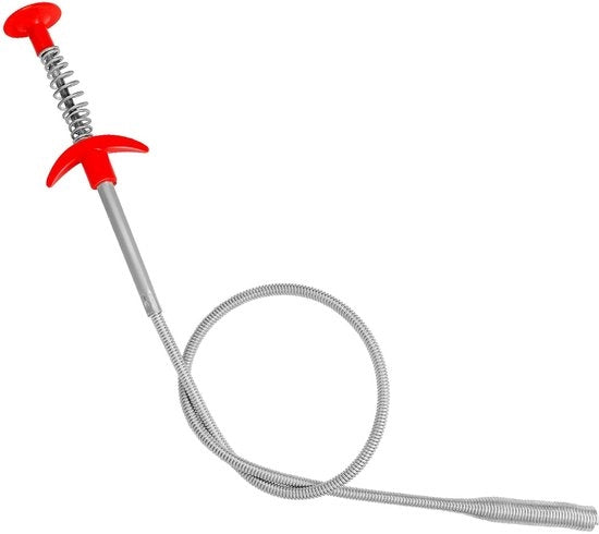 Gancio per immondizia 60 cm - Gancio telescopico flessibile - 4 dita - Gancio per rifiuti - Ideale per uso domestico - Comfortevole e potente