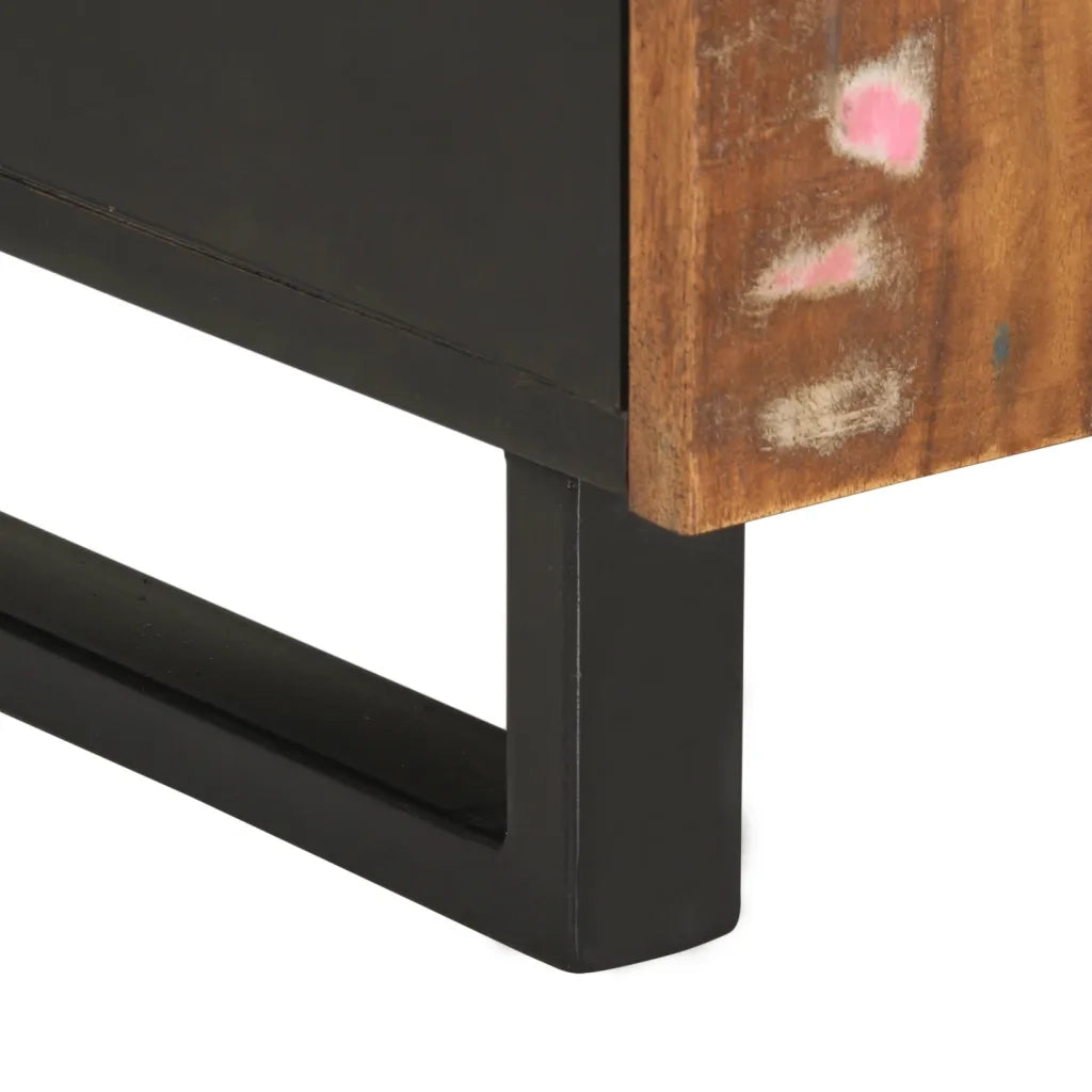 Mobile TV 105x33,5x46cm Legno Massello Recupero e Multistrato 351960