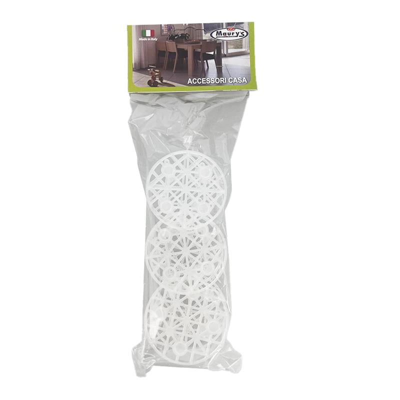 PRESSELLI SALVA GUSTO ACCESSORI PER LA CUCINA IN PLASTICA TRASPARENTI CONFEZIONE DA 6 PZ 7 CM