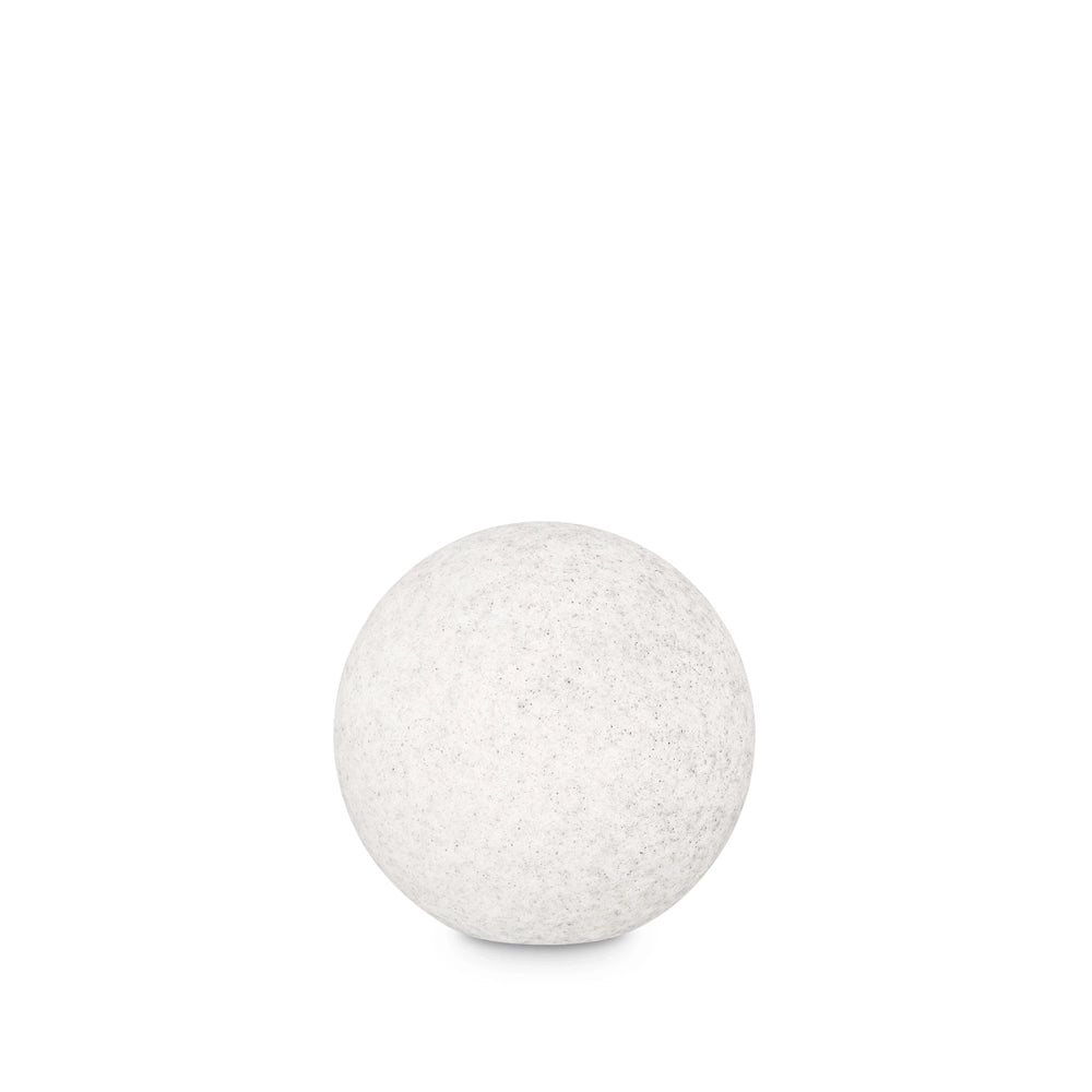 Piantana Moderna Doris Materie Plastiche Bianco 1 Luce E27 D30Cm