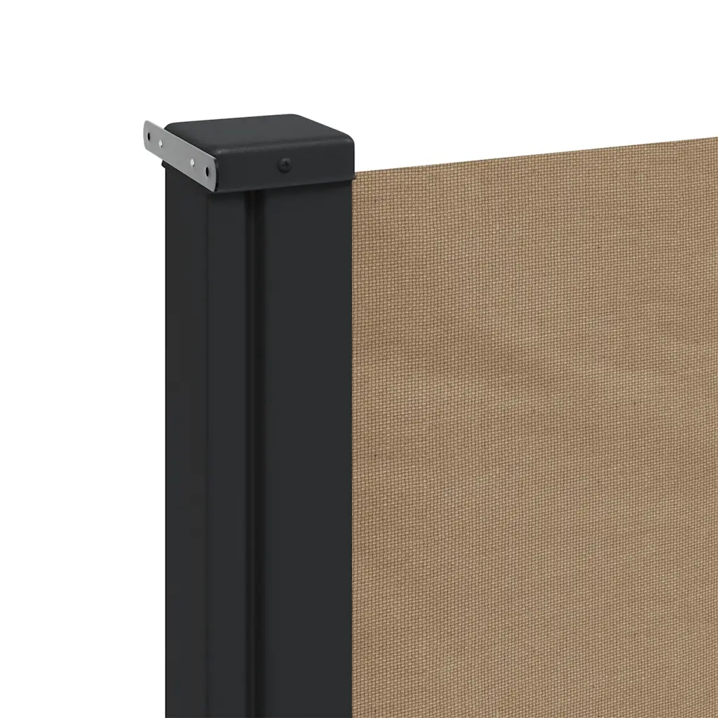 Tenda da Sole Laterale Retrattile Tortora 200x300 cm 4004364