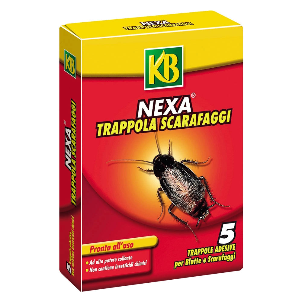 1cf trappola per scarafaggi e blatte 'nexa' scatola 5 fogli cod:ferx.6135430nlm