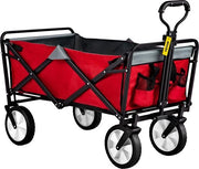Carrello Opaco con Ruote Grandi - 80KG di Capacità di Carico - Manubri Regolabili - Rood
