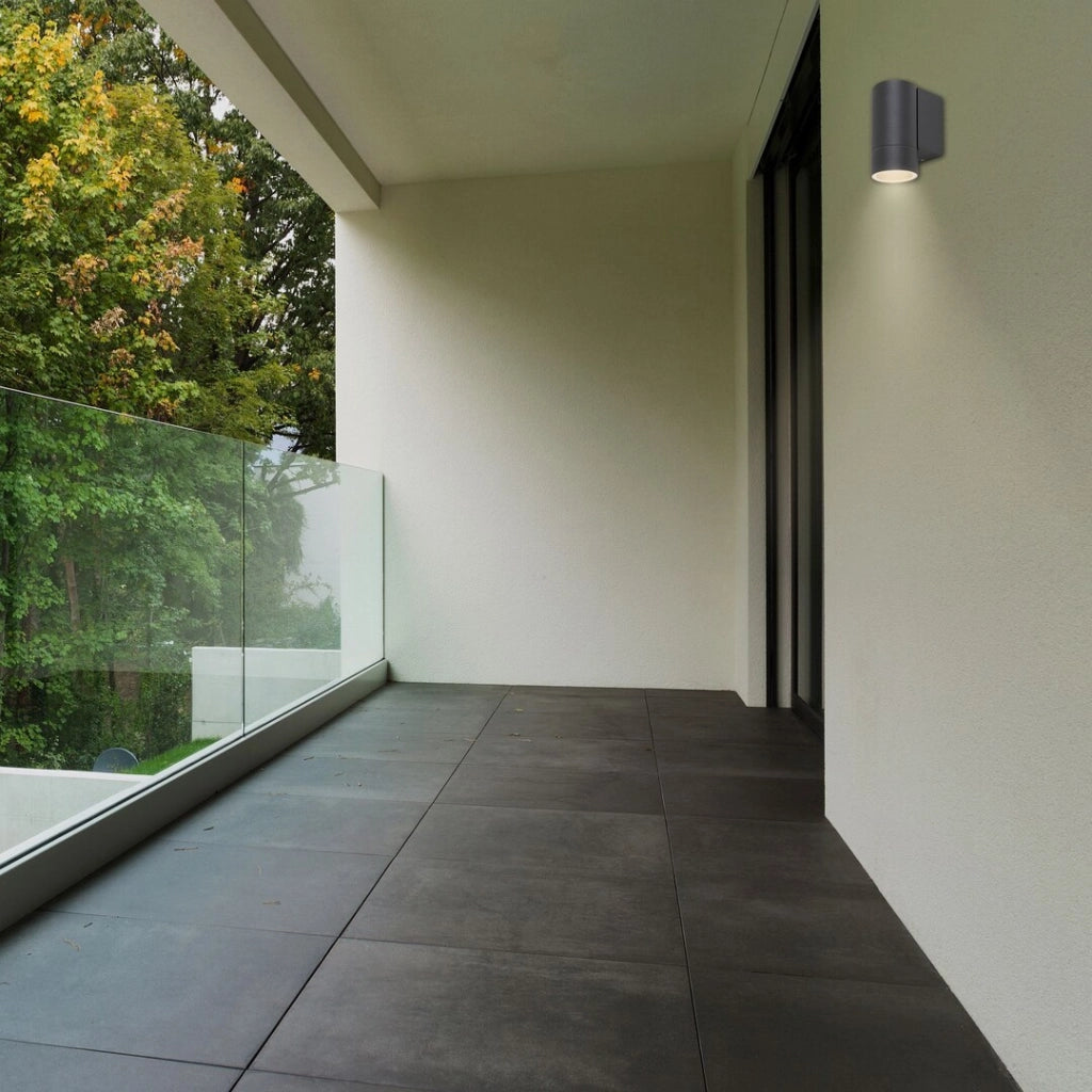 Applique esterna Phoenix antracite GU10 IP54 Rabalux