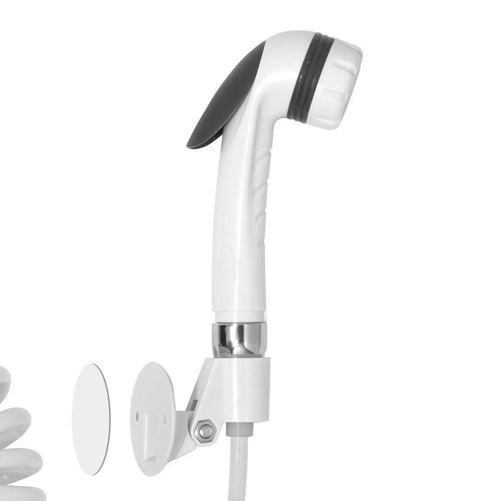 Doccetta bianca per lavabo o bidet con deviatore e aeratore - serie Sally