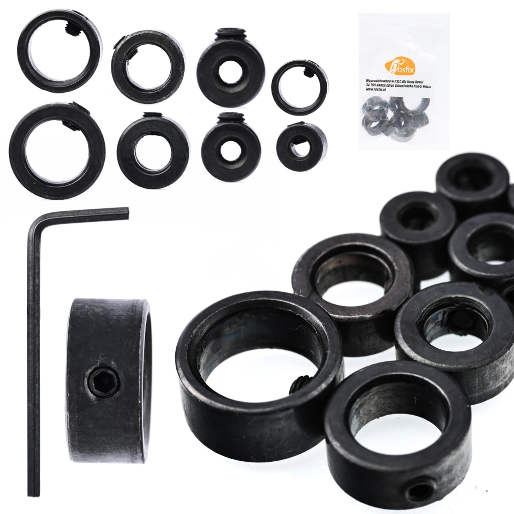 Set O-Rosfix Limitatori di Profondità per Trapano 3-16mm con Chiave | Acciaio Inossidabile