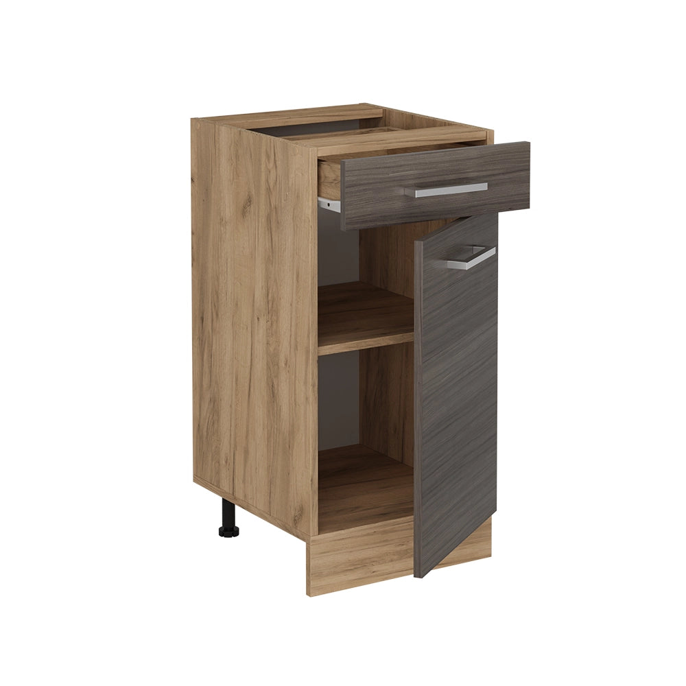 Vicco Mobiletto base per cucina Grigio nobile 40 cm PL Marmo