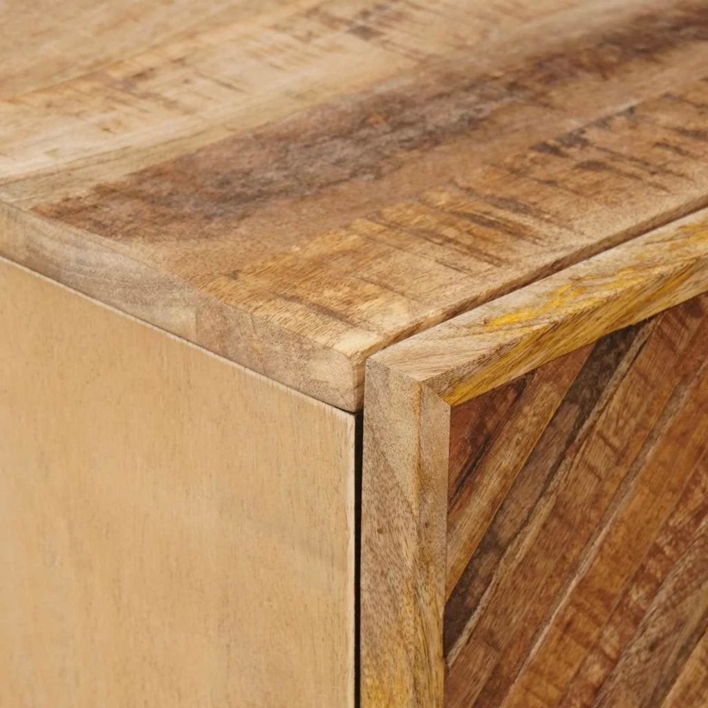 Comodino con cassetto 2 pcs Marrone 40 x 33,5 x 46 cm 4018915