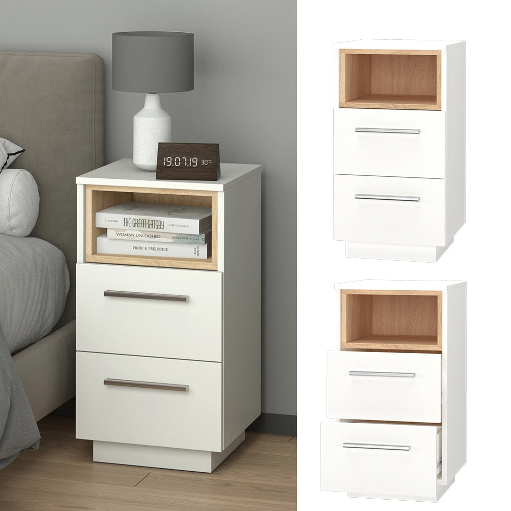 Vicco Comodini camera da letto Bianco 36 x 68 cm