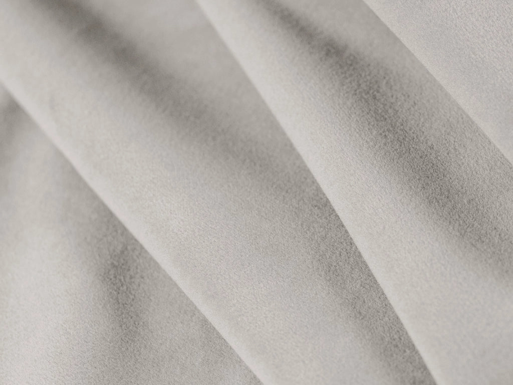 Cosmopolitan Design - Divano "Sky" 3 posti in velluto beige chiaro 