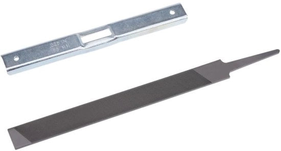 Set di attrezzi professionale - Kit per affilare cesoie - Misuratore di profondità - Aspirapolvere a disco - Acciaio di alta qualità - Utilizzo duraturo