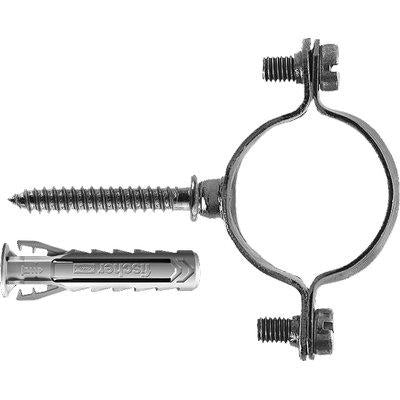 COLLARE TUBO CZV FISCHER - ACCIAIO ZINC MM18/19 VITE+TASSELLO SX6 PL CF=PZ 10- 1 confezioni