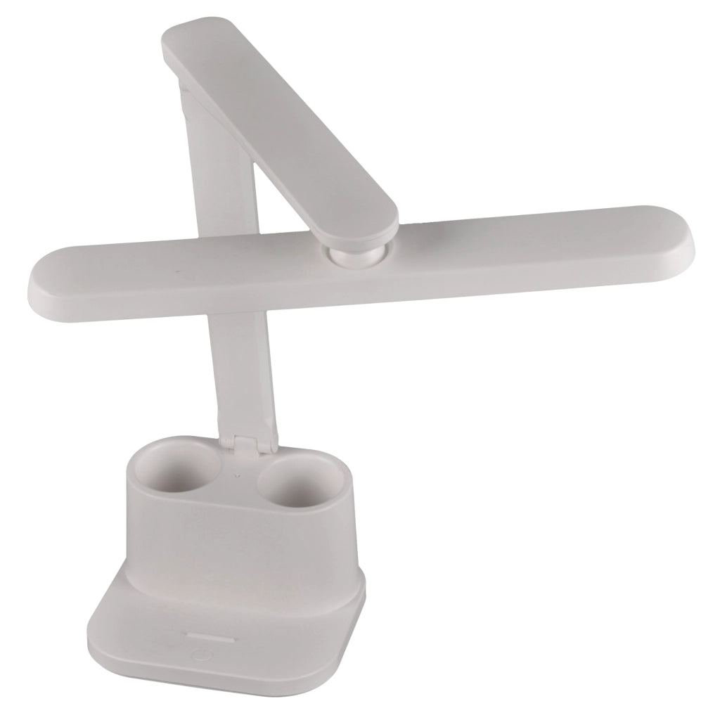 Lampada da scrivania LED 4000K dimmer bianca BARI Polux