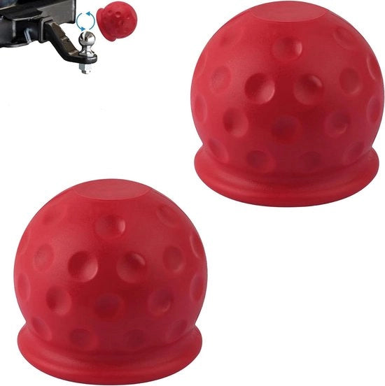 Cappe in gomma per cavo di traino 50 mm - 2 pezzi - Protezione per caravan e trattore