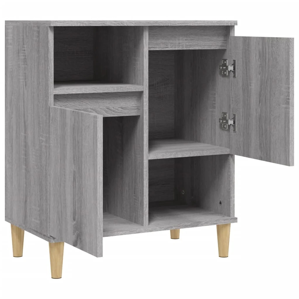 Buffet credenza cassettiera armadio mobile contenitore organizer cucina soggiorno Sonoma 60 x 35 x 70 cm legno ingegnerizzato grigio 02_0036412
