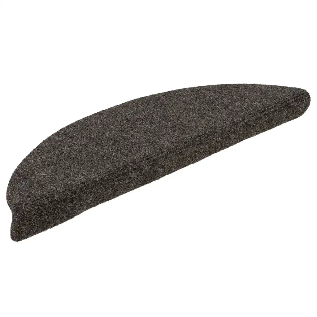 Tappetini per scale autoadesivi 10 pz | Gradini per Scale 56x17x3 cm antracite semicircolari