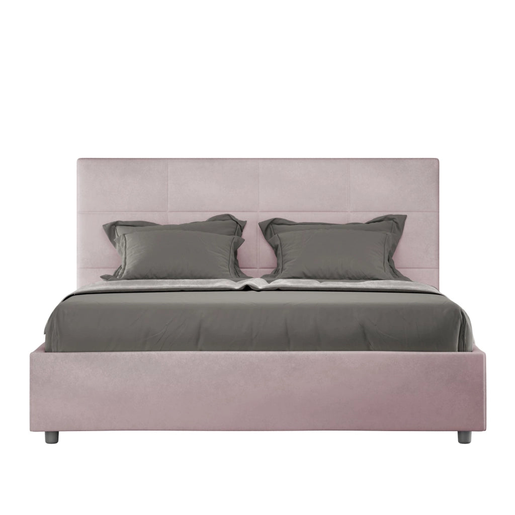 Letto Matrimoniale 160x190 cm con Rete Mika Glicine
