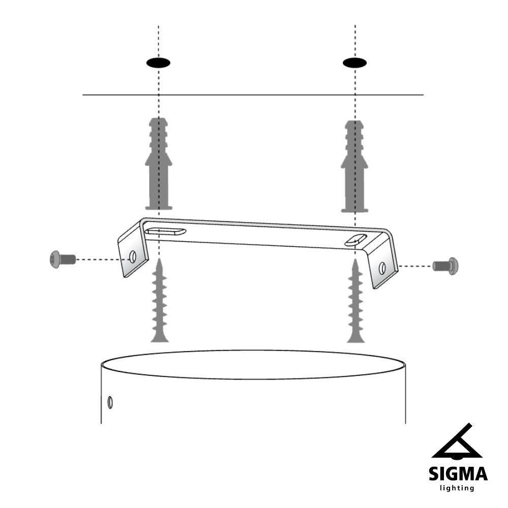 Lampada a sospensione Telma bronzo/rame Ø50 E27 Sigma