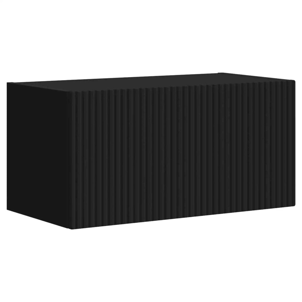 Set mobile TV 5 pcs Nero Legno multistrato 3409097