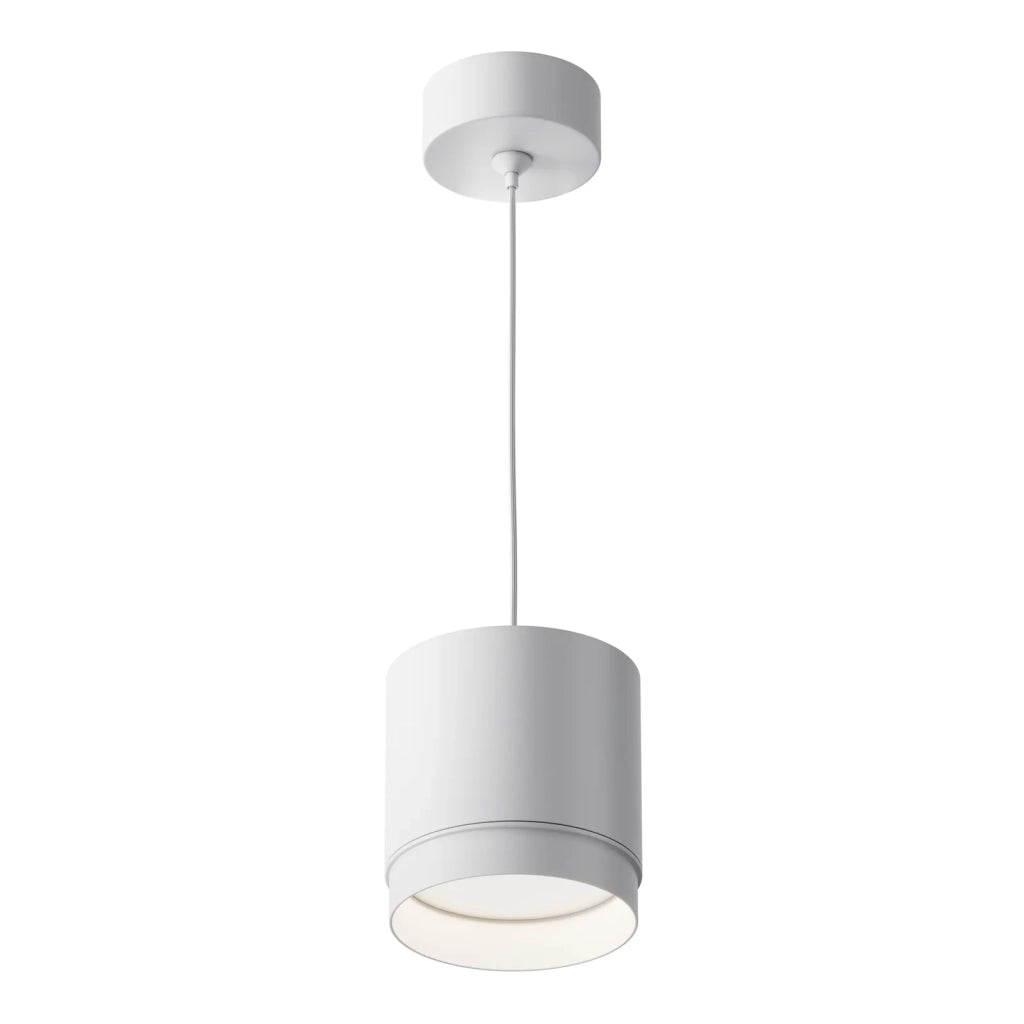 Maytoni Sospensione Polar 1 luce GX53 bianco alluminio