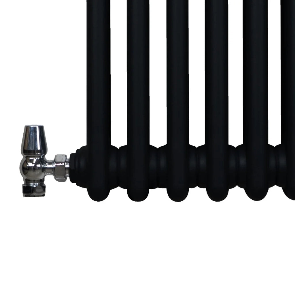 Termosifone Radiatore a 3 colonne per riscaldamento centralizzato Nero 60 x 101cm