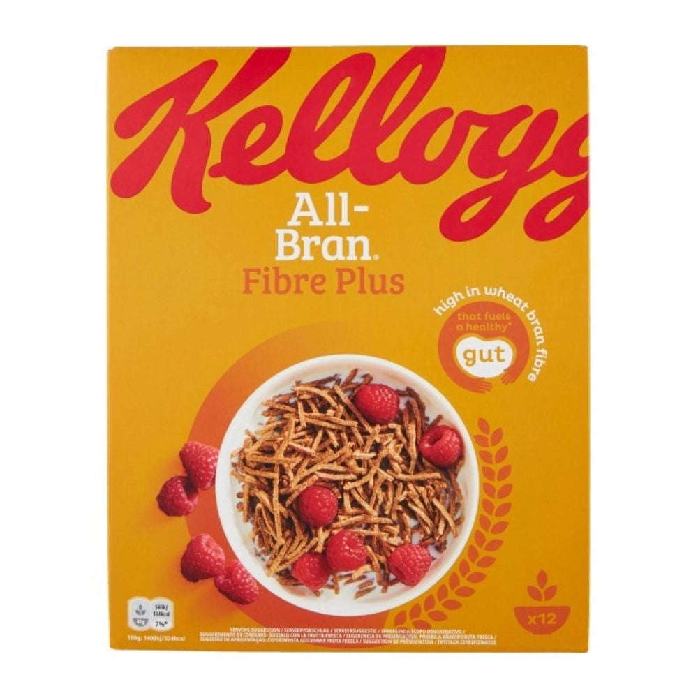 Kellogg's all bran plus bastoncini multipack da 20 confezioni da 500 grammi ciascuna
