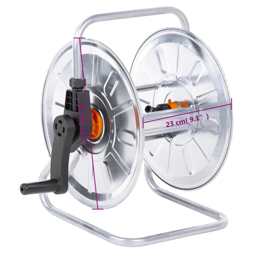 Avvolgitubo a Parete per Tubo 50 m 1/2" in Acciaio 4005278