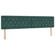 Testiera | Testata Verde Scuro 200 cm Velluto