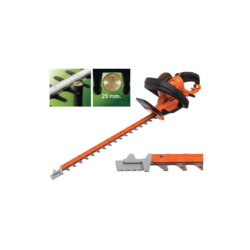 Tagliasiepi elettrico 550 W lama 60 cm con Sawblade™ – BEHTS 551-QS – Black & Decker